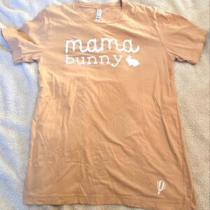 Tan Mama Bunny shirt